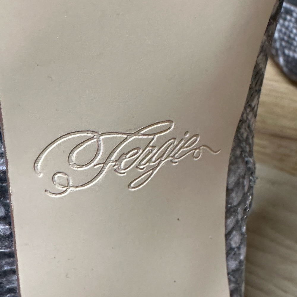 Feralicios Goldie Ankle Bootie Snakeskin Heel NWOT - Picture 8 of 8